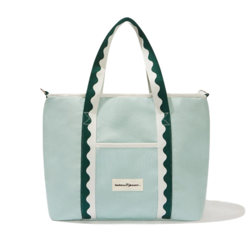 NWT- Business & Pleasure- THE‎ HOLIDAY COOLER TOTE BAG - RIVIE GREEN